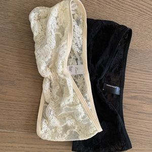 American Apparel Bandeau Lace Bras